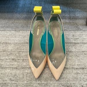 Nicholas Kirkwood 4” Heels Patent leather Made in Italy Size 37.5